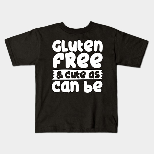 gluten free Kids T-Shirt by CurlyDesigns